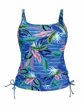 Anita Care Alassio bleu/print tankini à prothèse