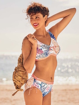 Anita Care Under The Sea blanc/print bikini prothétique