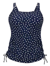 Maillots de bain Anita Alassio bleu/blanc tankini top