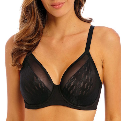 Wacoal Lingerie Elevated Allure noir soutien-gorge sans forme