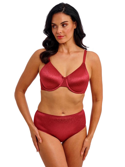 Wacoal Lingerie Back Appeal rouge soutien-gorge sans forme