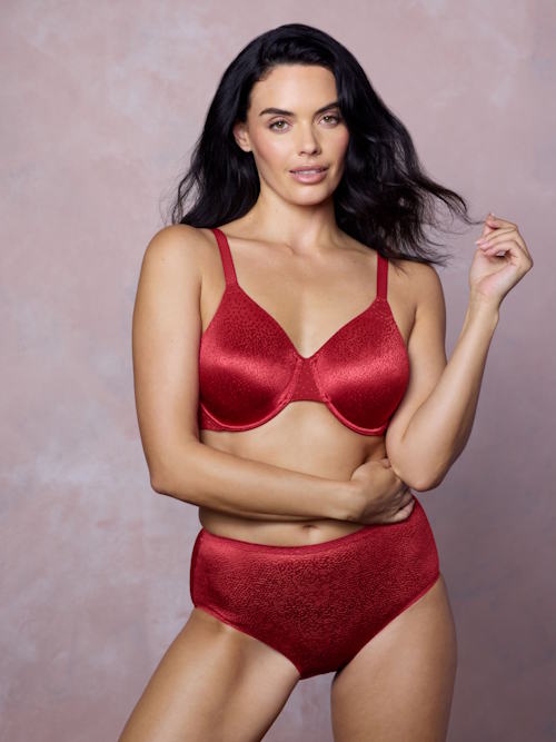 Wacoal Lingerie Back Appeal rouge soutien-gorge sans forme