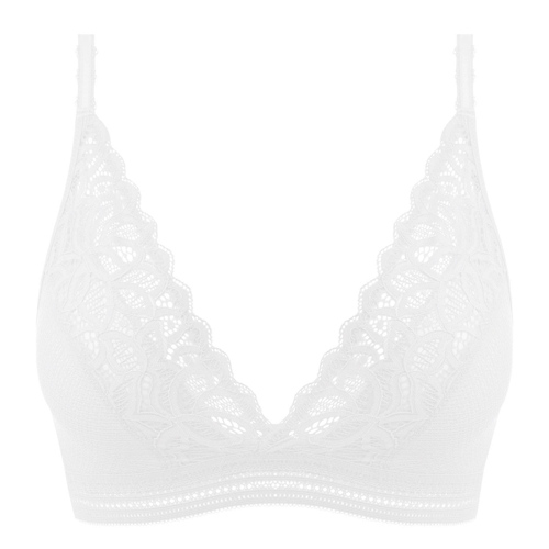 Wacoal Lingerie Raffine blanc soutien-gorge sans armatures en dentelle
