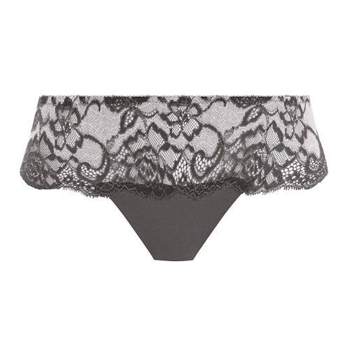 Wacoal Lingerie Florilege gris culotte string