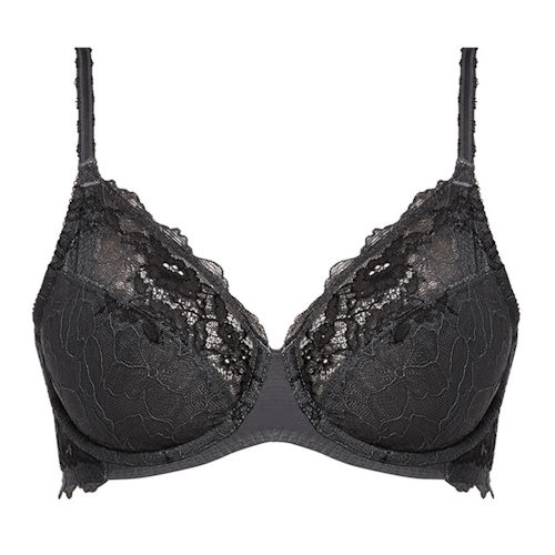Wacoal Lingerie Lace Perfection gris soutien-gorge sans forme