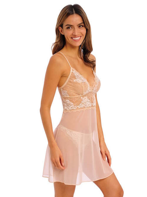Wacoal Lingerie Lace Perfection poudre nuisette