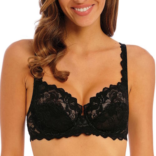 Wacoal Lingerie Eglantine noir soutien-gorge sans forme