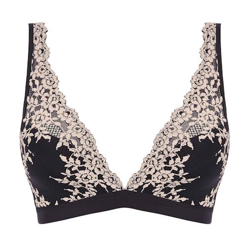 Wacoal Lingerie Embrace Lace noir soutien-gorge sans forme