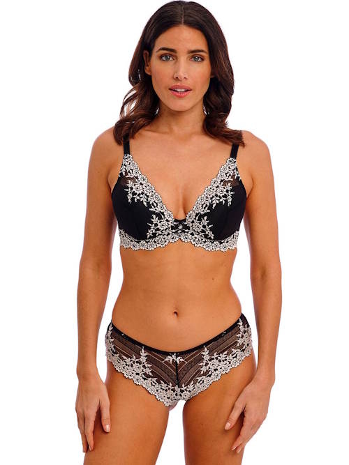 Wacoal Lingerie Embrace Lace noir slip brésilien