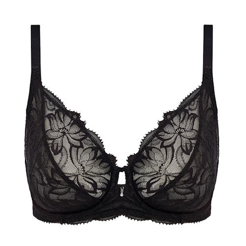 Wacoal Lingerie Abellia noir soutien-gorge sans forme