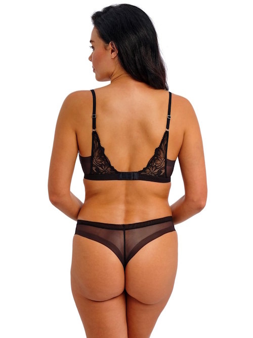 Wacoal Lingerie Abellia noir soutien-gorge sans armatures en dentelle