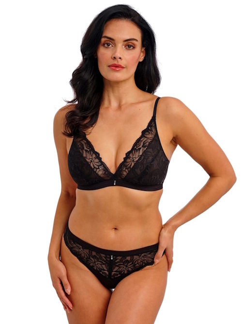 Wacoal Lingerie Abellia noir culotte string
