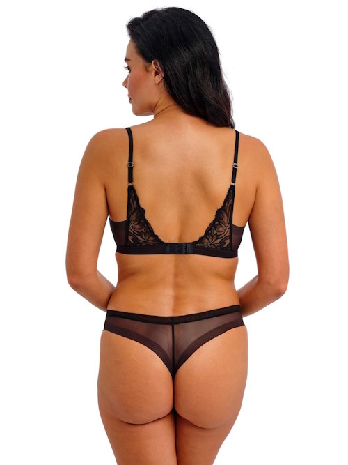 Wacoal Lingerie Abellia noir culotte string