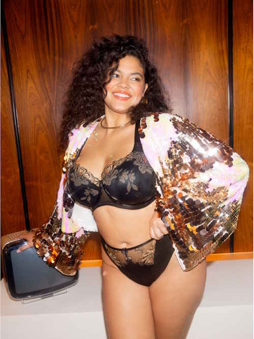 Elomi Teagan noir soutien-gorge rembourré