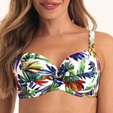 Maillots de bain Anita Elna blanc/print soutien-gorge bikini corbeille