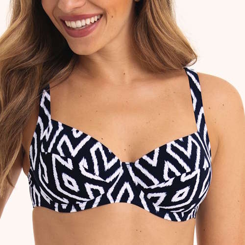 Maillots de bain Anita Sibel bleu marine soutien-gorge bikini corbeille