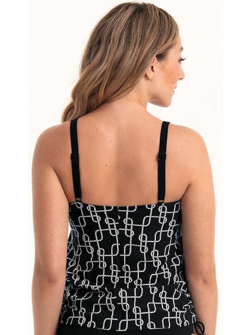 Maillots de bain Anita Yara noir/blanc tankini top