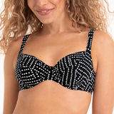 Maillots de bain Rosa Faia Luna noir soutien-gorge bikini corbeille