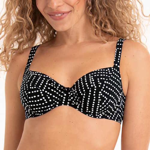 Maillots de bain Rosa Faia Luna noir soutien-gorge bikini corbeille