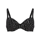 Maillots de bain Rosa Faia Luna noir soutien-gorge bikini corbeille
