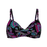 Maillots de bain Rosa Faia Maja noir haut de bikini préformé