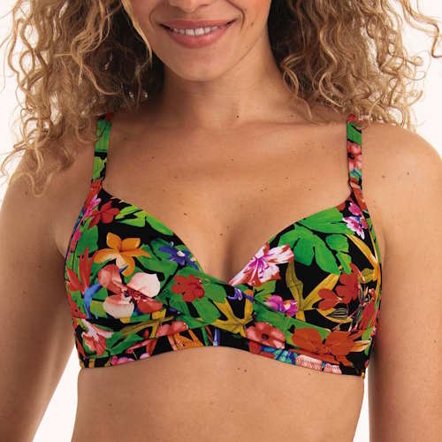 Maillots de bain Rosa Faia Maja noir haut de bikini préformé
