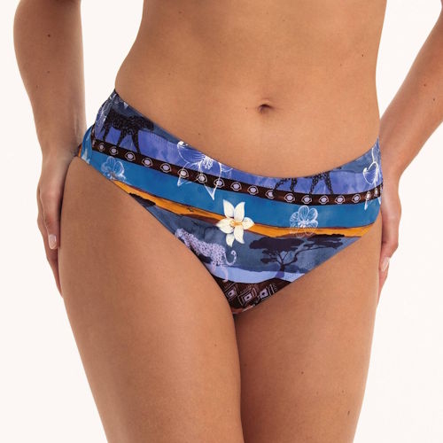Maillots de bain Rosa Faia Bruna bleu slip de bikini