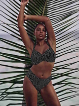 Maillots de bain Rosa Faia Luna noir soutien-gorge bikini corbeille