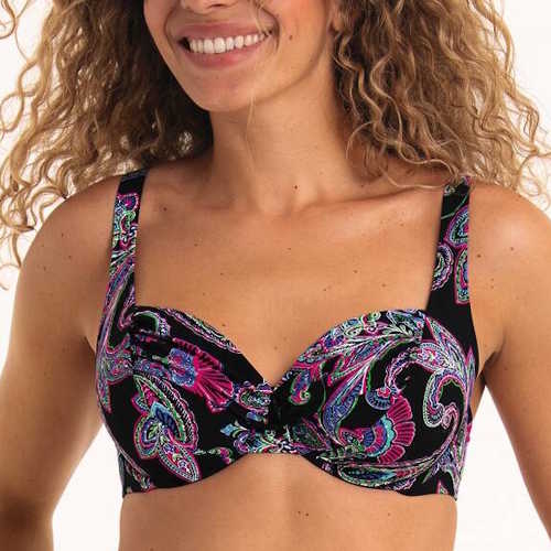 Maillots de bain Rosa Faia Hermine noir soutien-gorge bikini corbeille