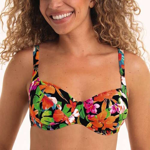 Maillots de bain Rosa Faia Federica noir haut de bikini préformé