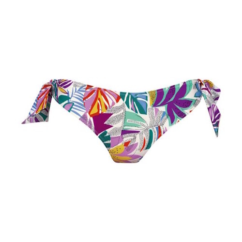 Maillots de bain Rosa Faia Lynn blanc/print slip de bikini