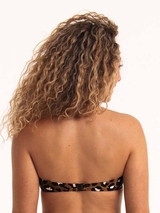 Maillots de bain Rosa Faia Leandra marron haut de bikini préformé