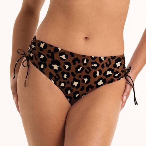 Maillots de bain Rosa Faia Anny marron slip de bikini