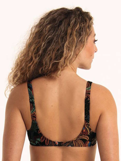 Maillots de bain Rosa Faia Sibel noir/print soutien-gorge bikini corbeille
