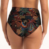 Maillots de bain Rosa Faia Lorena noir/print slip de bikini