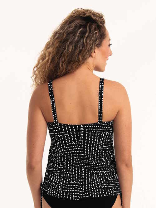 Maillots de bain Rosa Faia Malaika noir tankini top