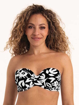 Maillots de bain Rosa Faia Catalina noir/blanc haut de bikini préformé