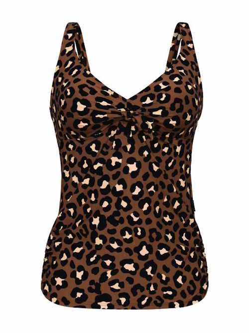 Maillots de bain Rosa Faia Alina marron tankini top
