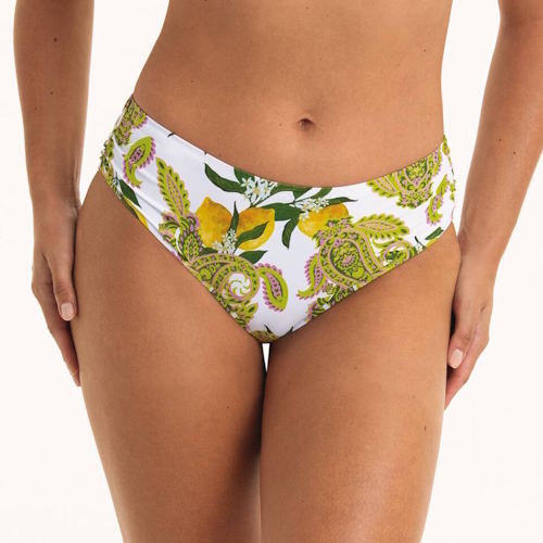 Maillots de bain Rosa Faia Ida blanc/print slip de bikini
