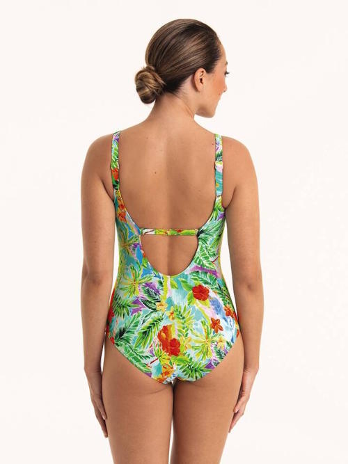 Anita Care Merritt blanc/print maillots de bain prothétique