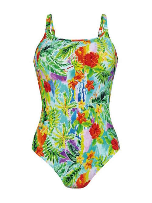 Anita Care Merritt blanc/print maillots de bain prothétique