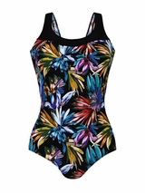 Anita Care Porto noir/print maillots de bain prothétique