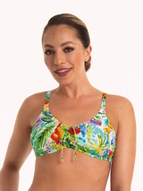 Anita Care Santa Rosa blanc/print bikini prothétique