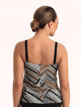 Anita Care Latina noir/print tankini à prothèse