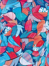 Anita Care Rimini bleu/print tankini à prothèse