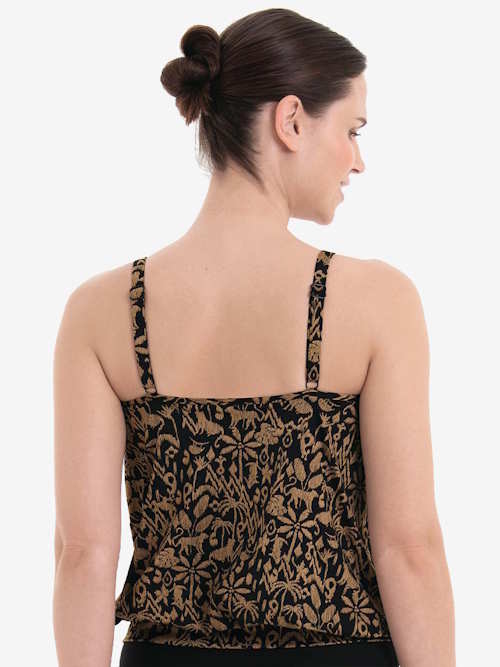 Anita Care Pocatello noir/print tankini à prothèse