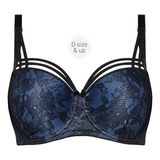 Marlies Dekkers Dame de Paris bleu marine soutien-gorge rembourré