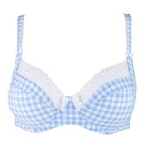 Louisa Bracq So Vichy bleu/blanc set