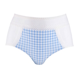 Louisa Bracq So Vichy bleu/blanc set