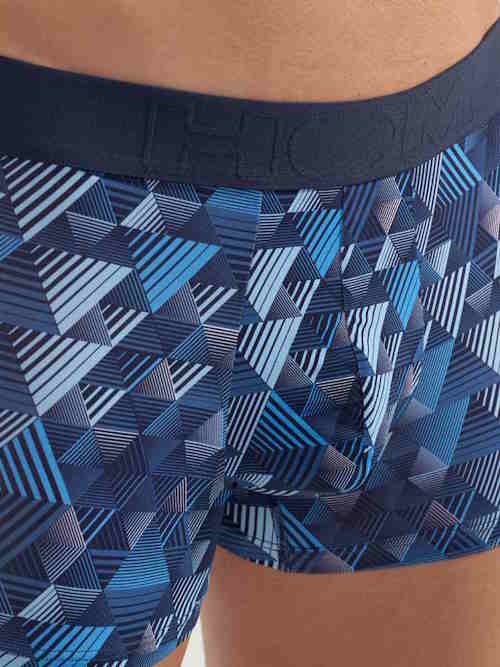HOM Mékong bleu/print boxer